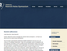 Tablet Screenshot of hhg-mettmann.de